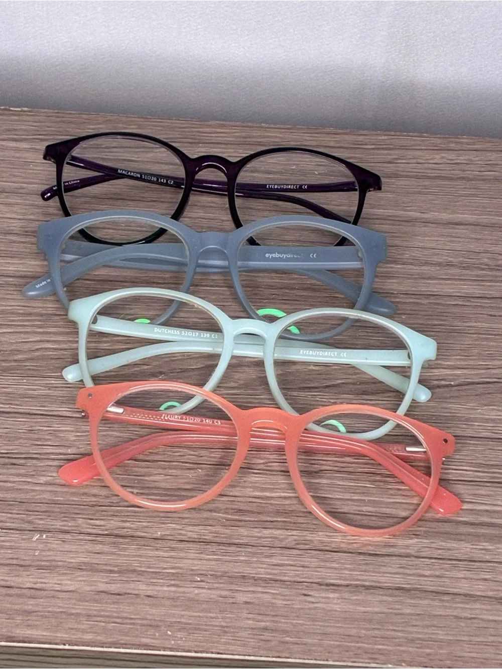 🐼 3/$25 GUC Colorful Round Frame Glasses - Assorted Colors